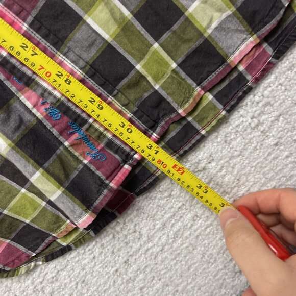 Robert Graham Men's Size L Pink / Green The Freshly Laundered Button Up Shirt - Picture 8 of 13